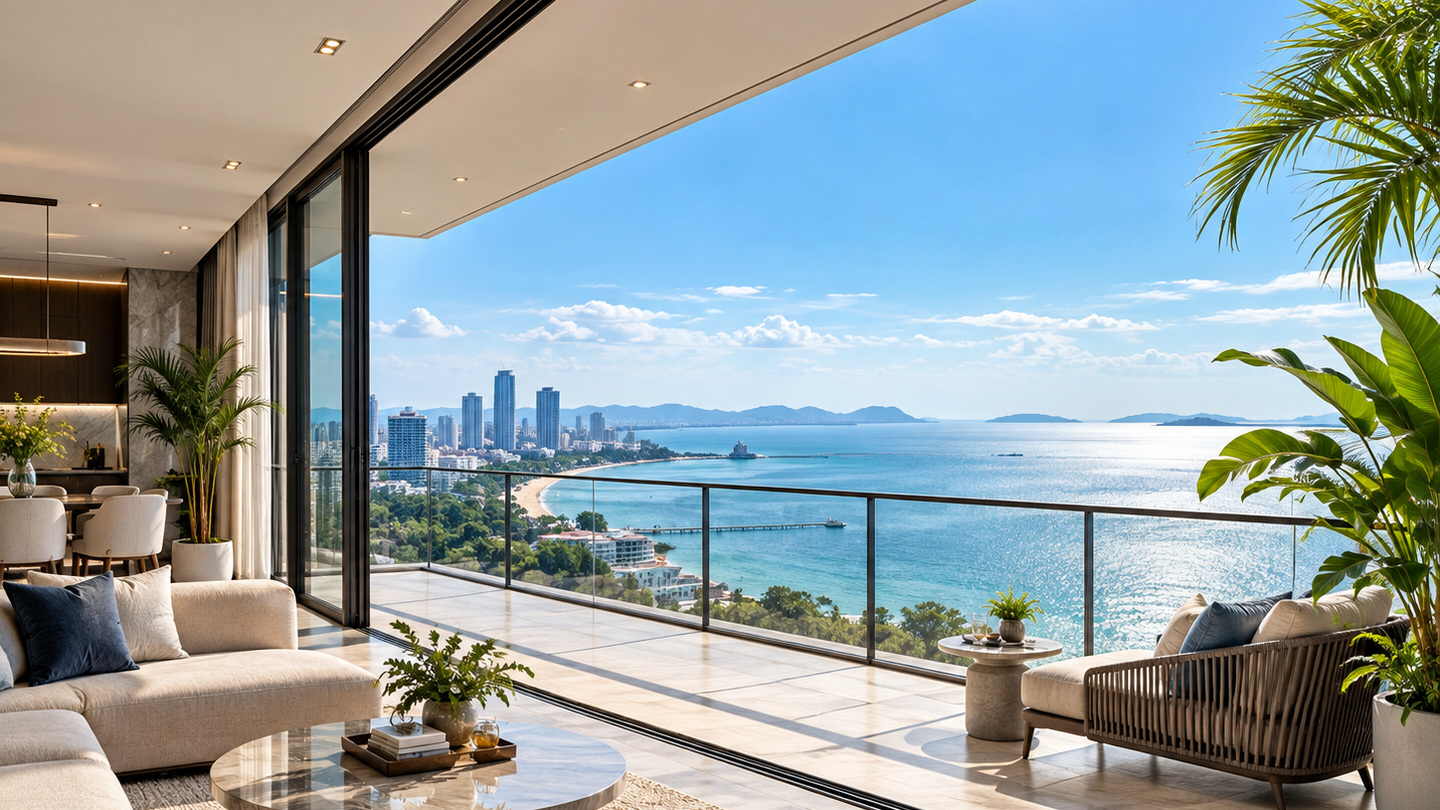 Coastal Key Estates sea-view property terrace
