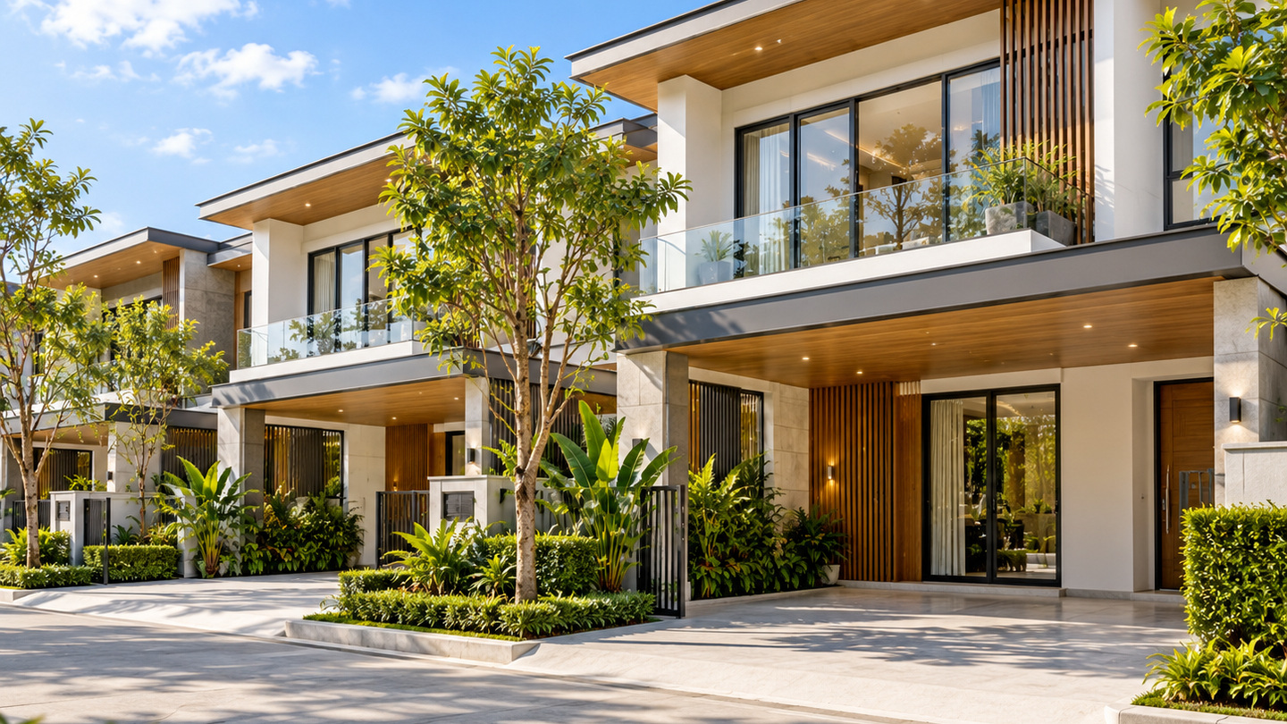 Toul Kork Family Park modern duplex community